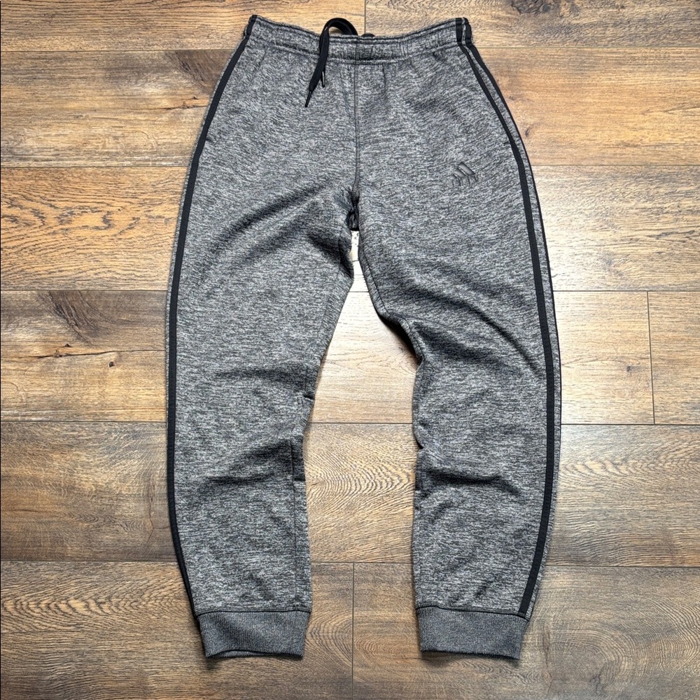 adidas Charcoal Joggers with Black Accents